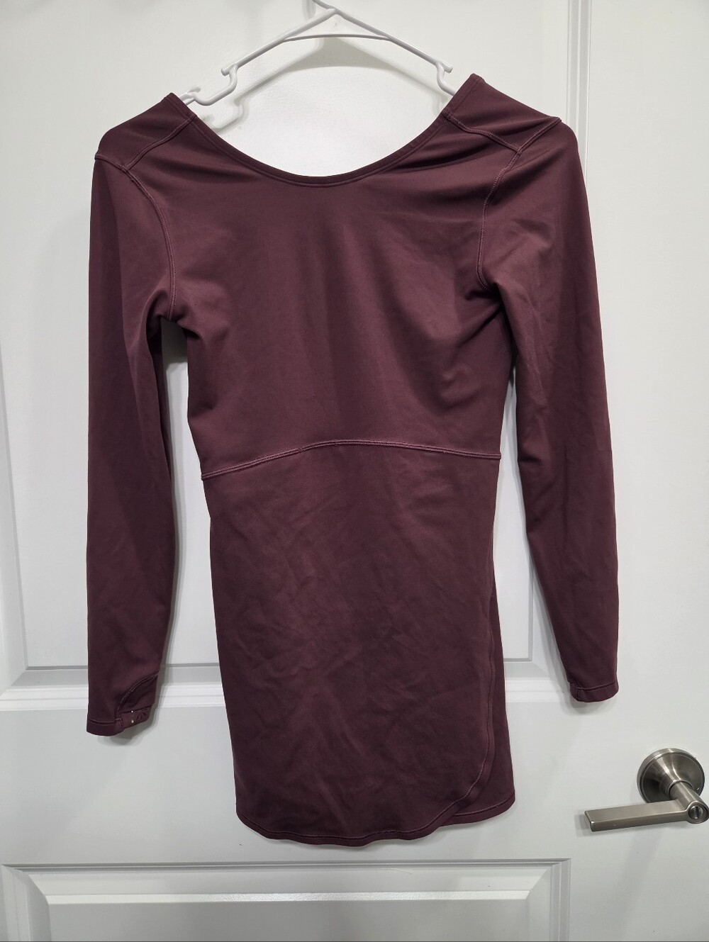 Athleta Girl Chit Chat Long Sleeve Scoop Neck Dress